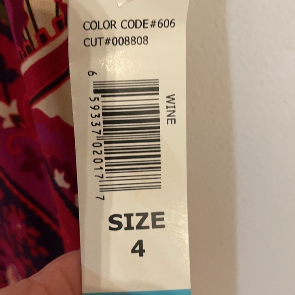 New With Tags Tiana B. Colorful Dress Boho Women’s Size 4 - Picture 5 of 9